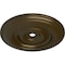 Ekena Millwork Classic Ceiling Medallion (Fits Canopies up to 8 1/4"), Hand-Painted Brass, 44 1/2"OD x 4"ID x 4 "P CM44CLBRS - alternate 4